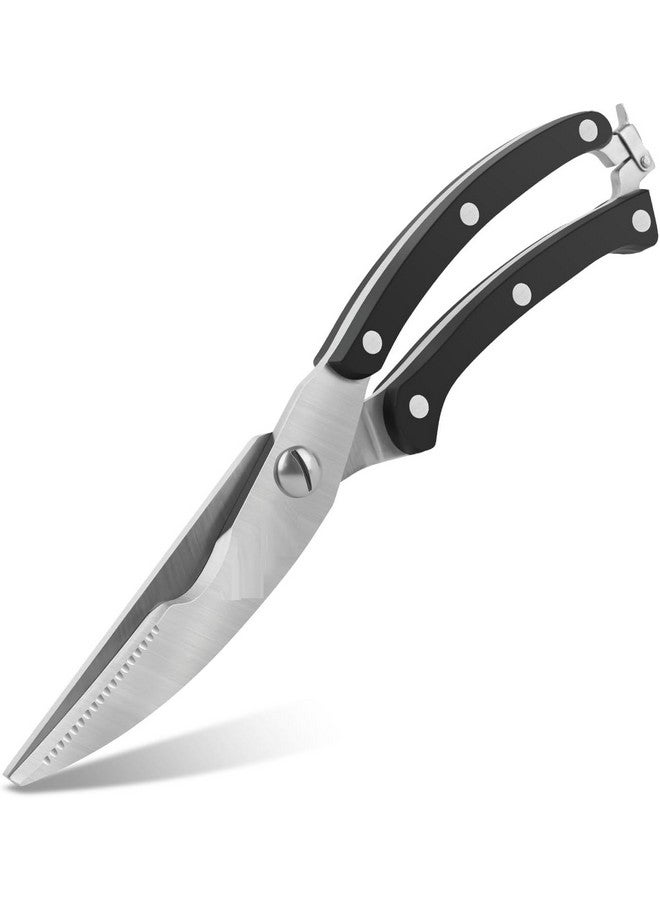 Baskety Baskety Kitchen Shears, Premium Heavy Duty Shears Ultra Sharp Stainless Steel Multi-function Kitchen Scissors for Chicken/Poultry/Fish/Meat/Vegetables/Herbs/BBQ  - Image 1