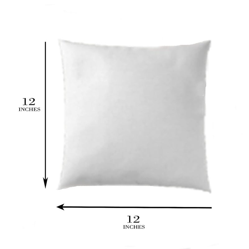 Royal Trend | Hotel Quality Premium Fibre Sofa Cushions Set of 5 | Cushion 12 inch x 12 inch | Sofa Pillow,Cushion,Cushions for Sofa, Cushion Pillow,Sofa Pillow,Cushions for Bed (Color White) - Image 4