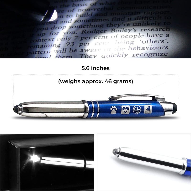 Inkstone Veterinary Engraved Pen Light with Stylus Tip Vet Tech Gifts - Image 4