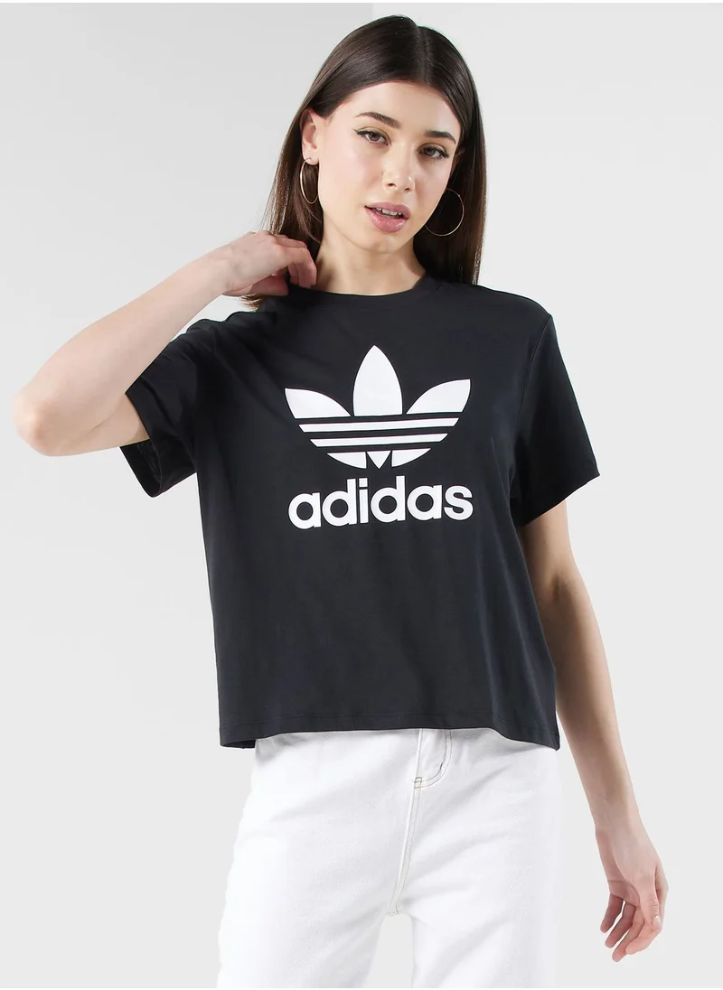 adidas Originals Trefoil Boxy T-Shirt