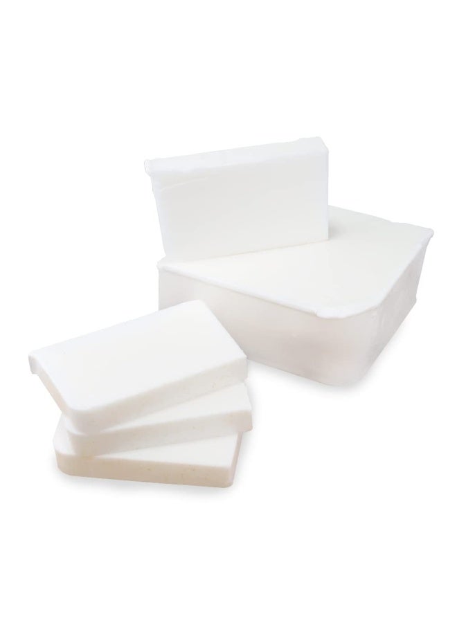 Primal Elements White Soap Base - Moisturizing Melt and Pour Glycerin Soap Base for Crafting and Soap Making, Vegan, Cruelty Free, Easy to Cut, Unscented - 5 Pound - Image 2