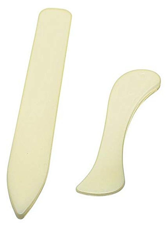 Ditya Crafts Arham Mktg Bone Folder Paper Creaser Set Scoring Tool for Paper Crafts, Bookbinding, Card Making and Office Supplies 2 Piece Set - Image 1