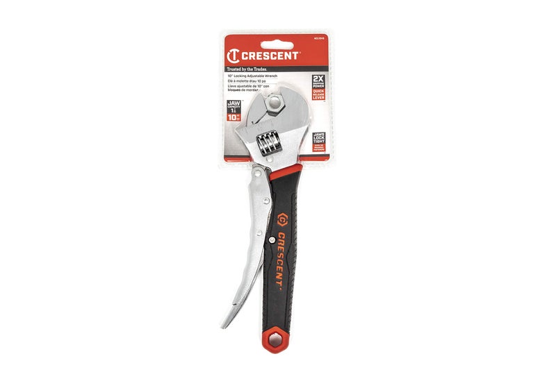 Crescent 10" Locking Adjustable Dual Material Wrench - ACL10VS - Image 3