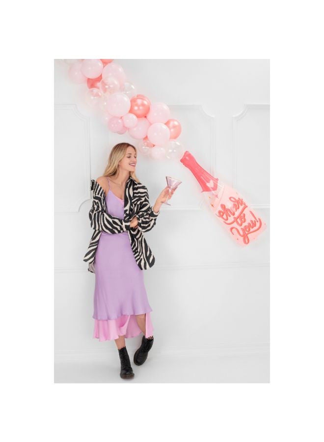 PartyDeco Foil balloons Botle, 38x97 cm, mix - Image 2