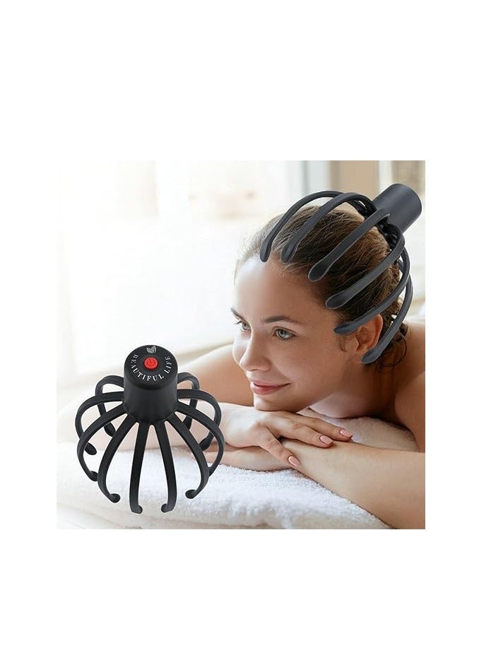 general Electric Multi-Claw Scalp Massager Relief Stress Stimulating Hair Hands Free USB Rechargeable - Image 1