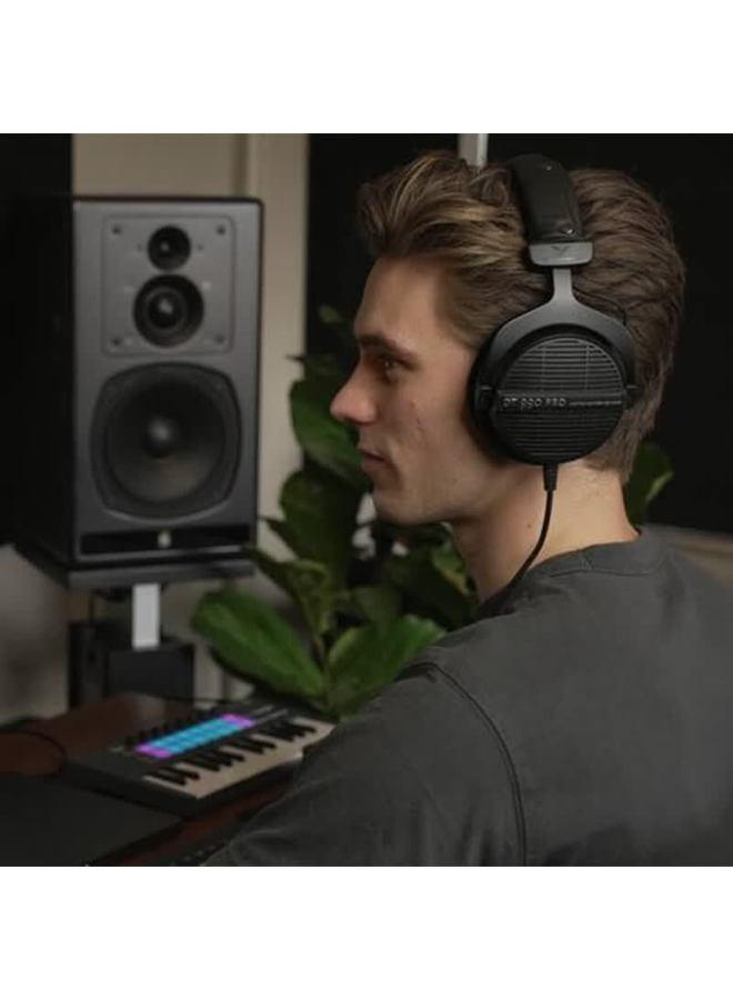 Beyer Dynamic Beyerdynamic Dt990 Pro Over-ear Professional Recording Open-back Monitoring Headphones, 250 Ohm Black Special Edition - Image 4