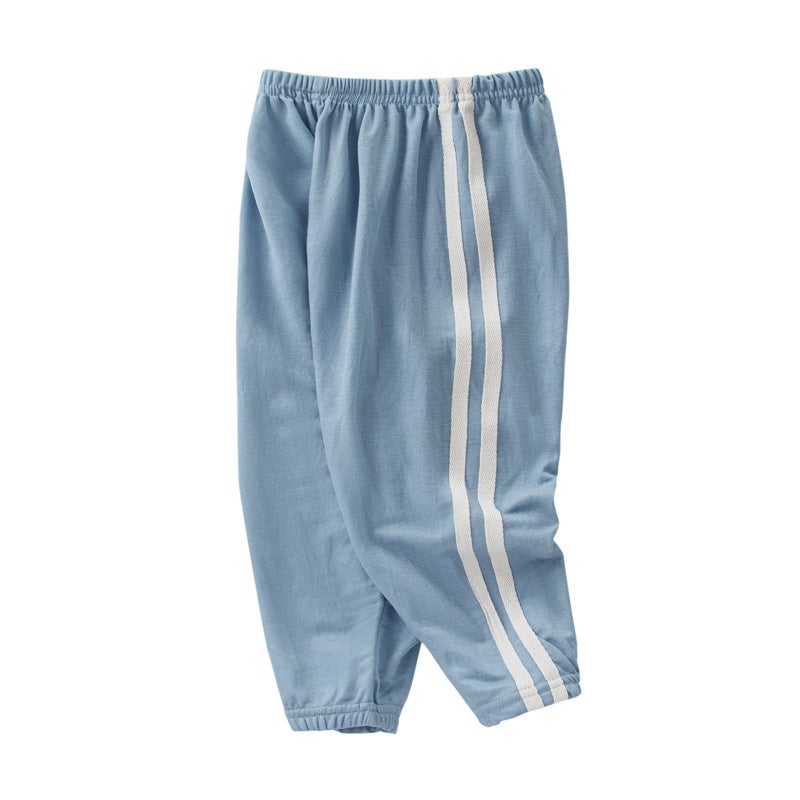 3F Ice Silk Children'S Anti-Mosquito Pants Bloomers Cool And Comfortable Summer Thin Loose Casual Pants For Boys And Girls - Image 1