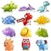 Hely Cancy Infant Bath Toys for 18 Months No Hole Animal Bathtub Toys Baby Bath Tub Toys - Image 2