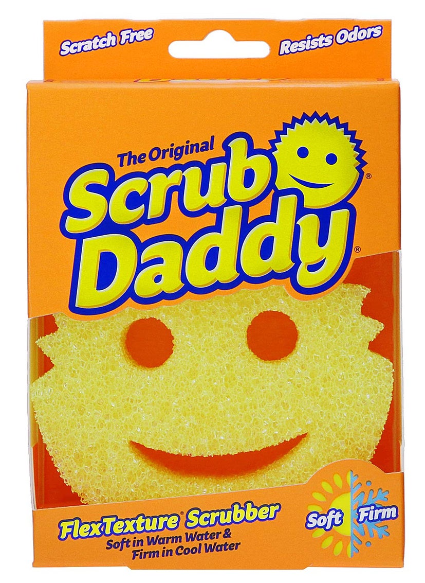 Scrub Daddy - Scrub Daddy Cleaning Sponge & Dish Scrubber Kitchen Scouring Scratch Free. - Image 1