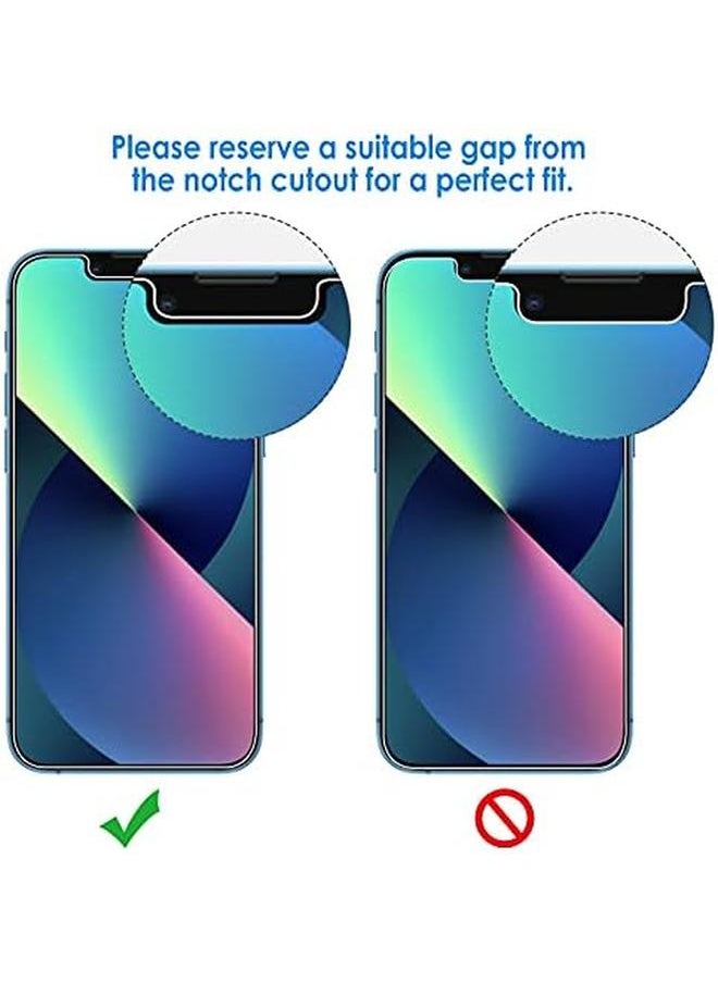 Jetech Privacy Screen Protector For Iphone 13 13 Pro 6.1 Inch Anti Spy Tempered Glass Film 2 Pack  - Image 2