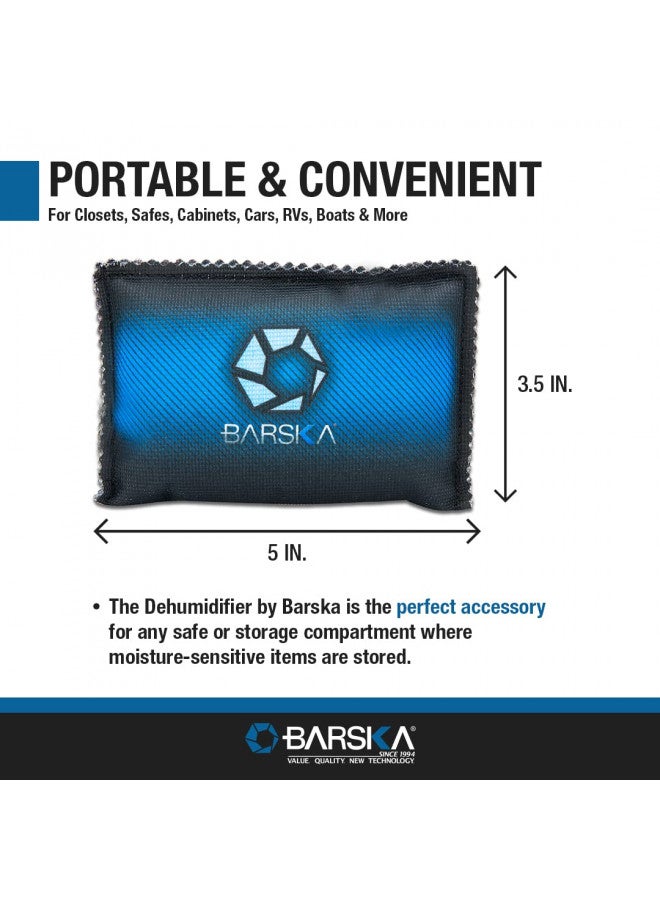BARSKA BARSKA Safe Moisture Absorber Dehumidifier, Microwave Rechargeable, for Home, Safes, and Cars, 2 Pack - Image 2