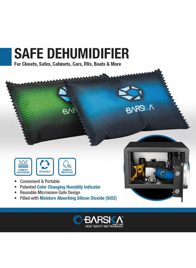 BARSKA BARSKA Safe Moisture Absorber Dehumidifier, Microwave Rechargeable, for Home, Safes, and Cars, 2 Pack - Image 5