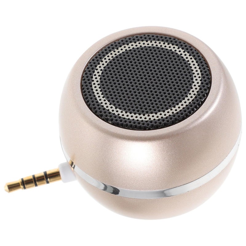 USB Rechargeable Wired Speaker with Aux Input Rich Bass Portable Desktop Loudspeaker for Mobile Phone - Image 2