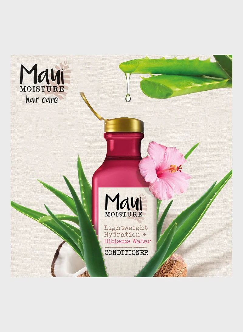 MAUI MOISTURE Maui Moisture Conditioner, Lightweight Hydration + Hibiscus Water, 385 ml