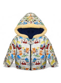 BabyShoora Baby bomber jacket with hood  - Image 1