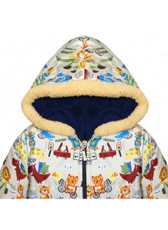 BabyShoora Baby bomber jacket with hood  - Image 3