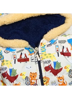 BabyShoora Baby bomber jacket with hood  - Image 2