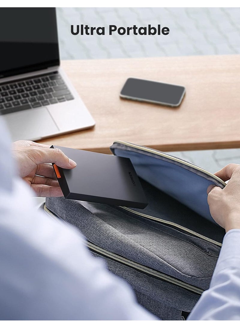 UGREEN External Hard Drive Enclosure USB 3.0 to SATA III Adapter for 2.5" SATA SSD HDD 9.5mm 7mm Hard Drive Case Housing with UASP Compatible for HDD SSD WD Seagate Toshiba Samsung PS4 Xbox Tool-free - Image 3