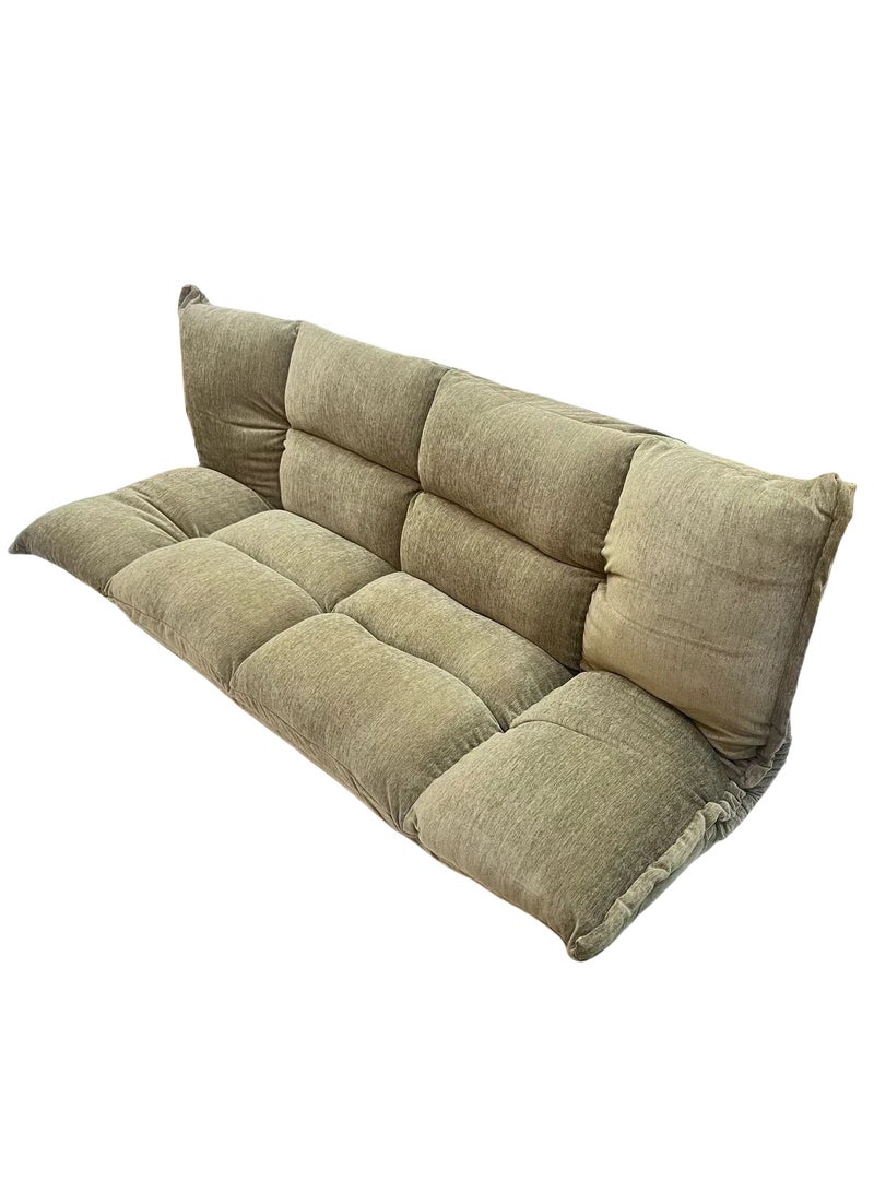 Albawadi Folding Floor Sofa Chair Comfort Sleep Couch Bed Adjustable Back - Image 1
