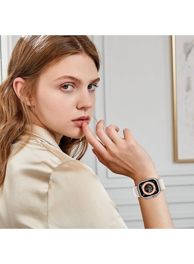 Trail/Alpine Loop Nylon Band Compatible with Apple Watch Ultra 2 / Ultra / Series 9/8/7/6/5/4/3/2/1 / SE2 / SE, Adjustable Sport Strap with Metal C-Hook, Replacement Wristband for iWatch 49mm 45mm 44mm 42mm - Image 2