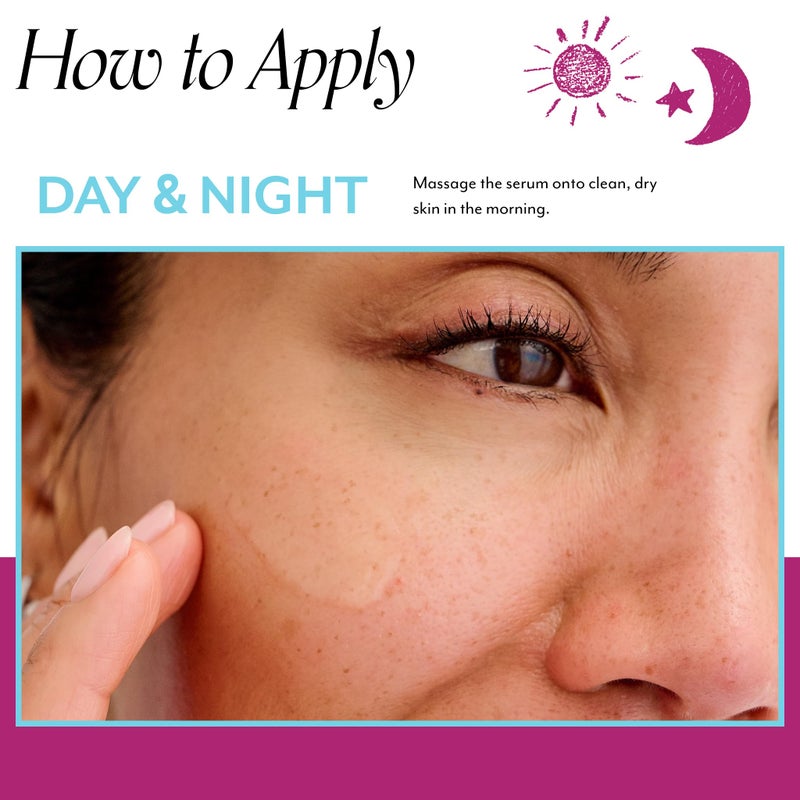 Bliss Glow & Hydrate Serum - Niacinamide + Hyaluronic Acid Serum - 1 Fl Oz - Improves Dullness, Hydrates, Replenishes & Defends Skin - Lightweight Hydration - Clean - Vegan & Cruelty Free - Image 3