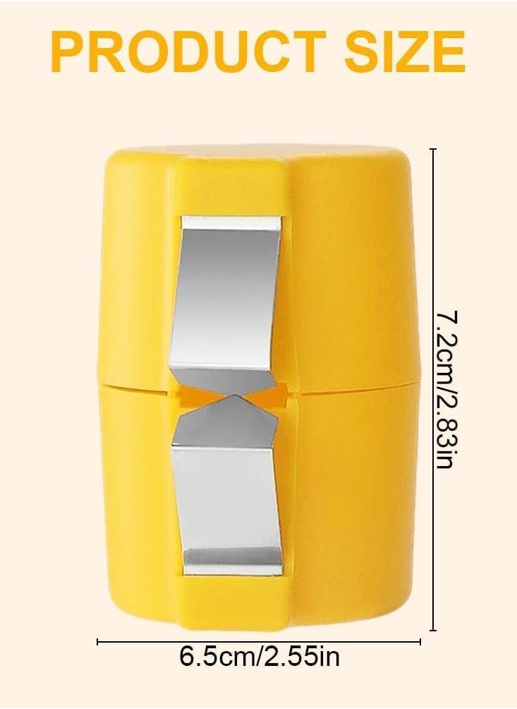 Mmmon 1 PCS Egg Shell Opener,New Egg Cracker Tool for Raw Eggs,Handheld Eggs Breaker Multifunctional Egg Cutter Egg Cracker and Separator for Cooking Camping Kitchen Gadgets  - Image 2