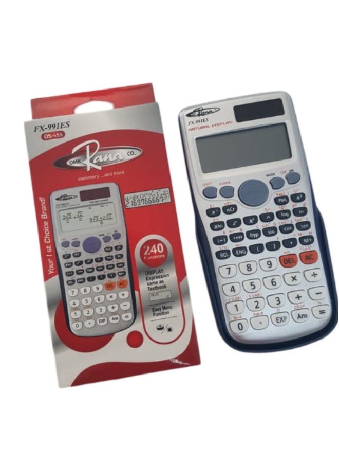رنا آلة حاسبة علمية رنا FX-991ES PLUS (OS-455) - Image 1