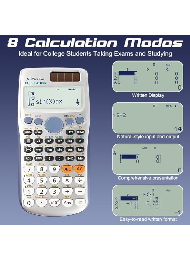رنا آلة حاسبة علمية رنا FX-991ES PLUS (OS-455) - Image 3