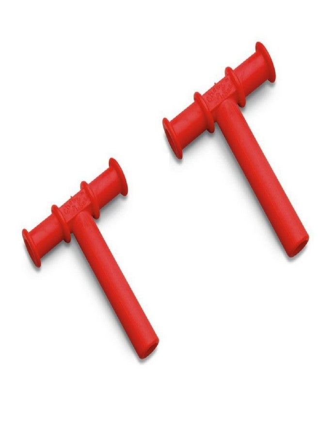 Chewy Tubes Texture Chewy Tube - Red (2 Count) - Image 1