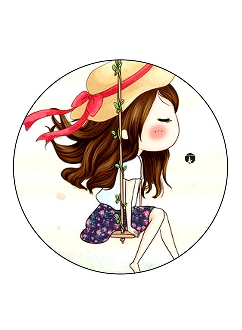 RKN Girl Printed Mouse Pad Multicolour