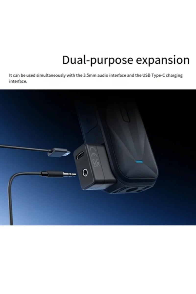For Insta360 X5 Microphone Adapter Type C to 3.5mm Audio Port for External Mics Sound Recording Accessory Essential Charging Compatible with Action Camera and Other Devices - Image 5