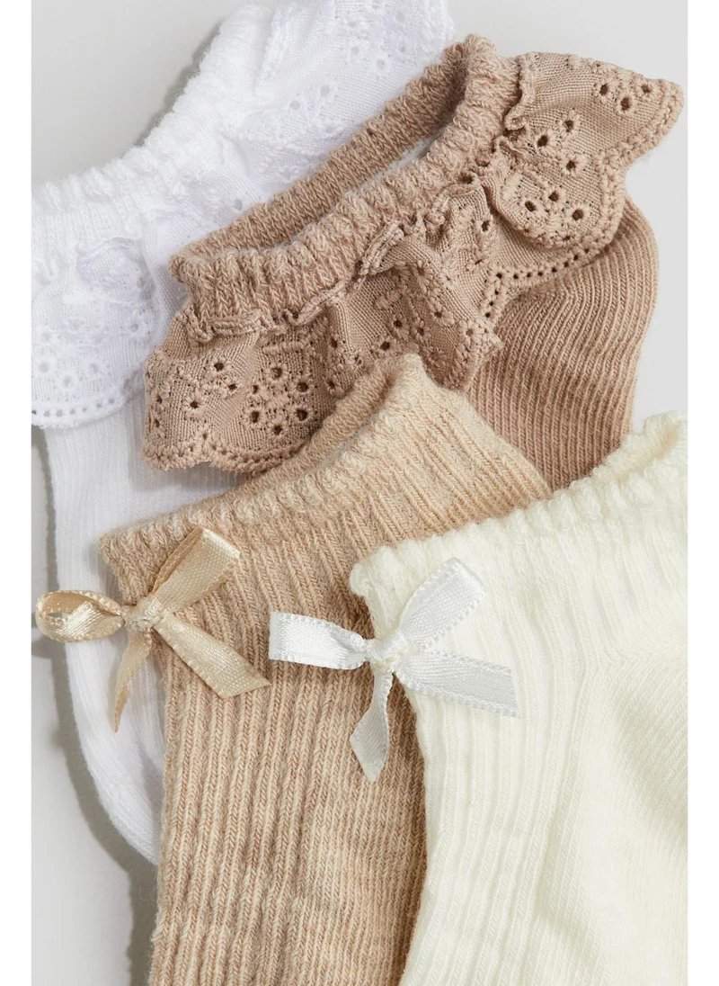 H&M 5-pack shaftless socks