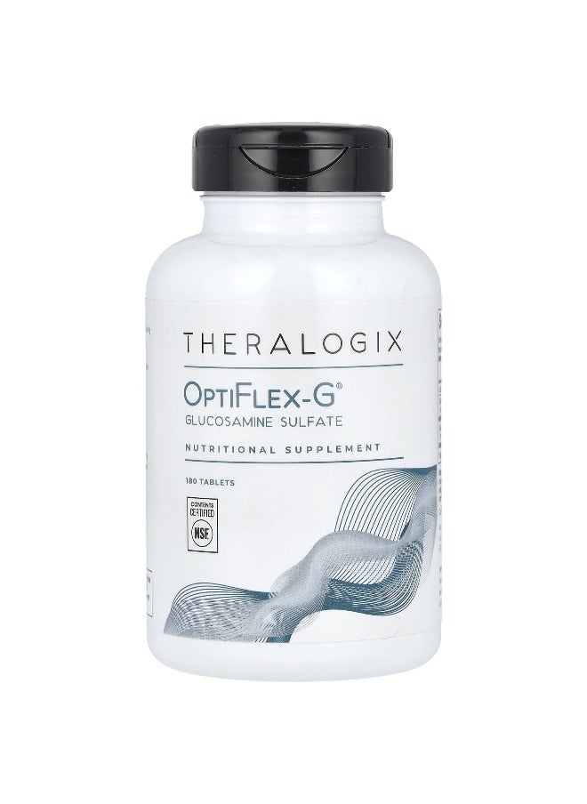 Theralogix Theralogix, OptiFlex-G, Glucosamine Sulfate , 180 Tablets  - Image 1