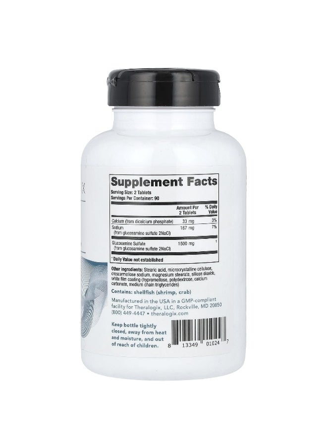 Theralogix Theralogix, OptiFlex-G, Glucosamine Sulfate , 180 Tablets  - Image 2