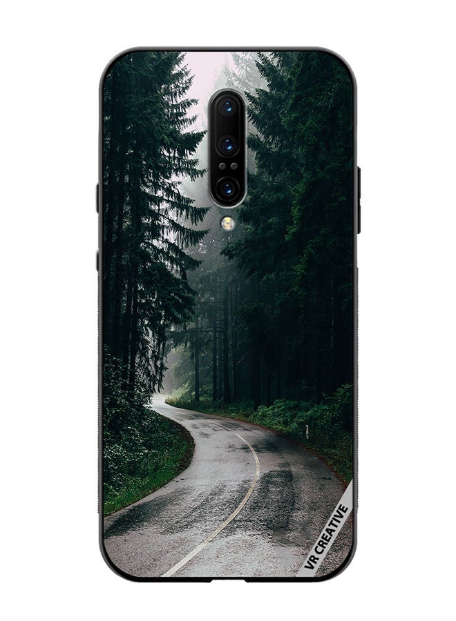 VR CREATIVE Protective Case Cover For OnePlus 7 Pro Morning Fog Design Multicolour - Image 1