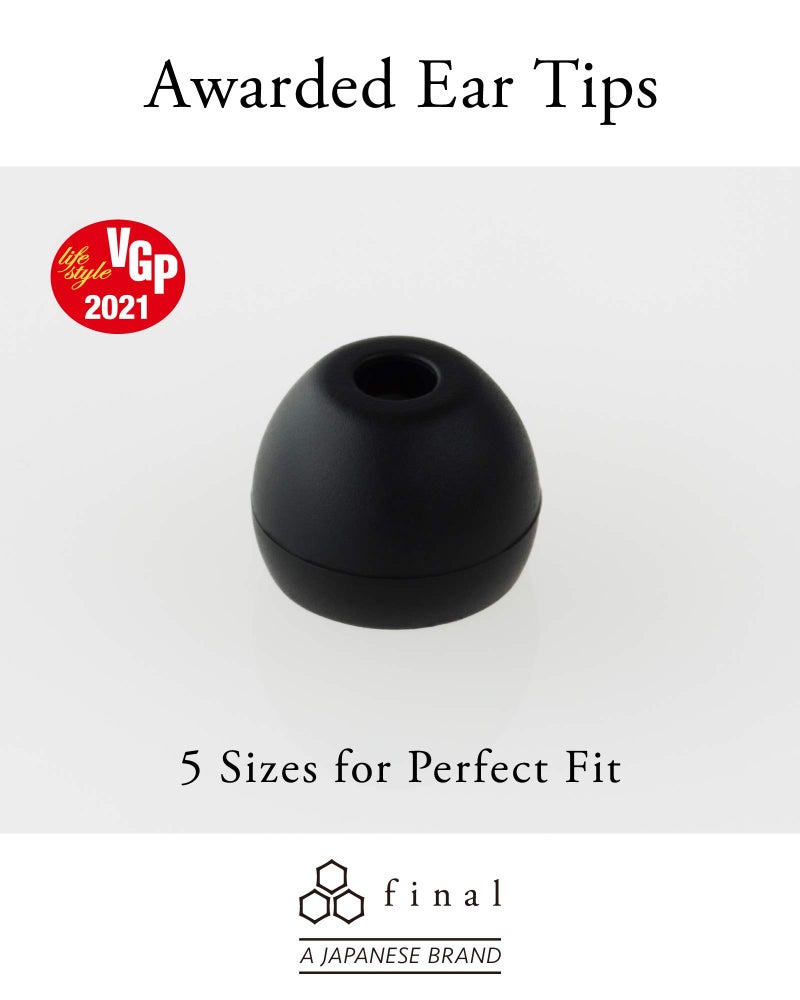 final E4000 in Ear Isolating Earphones, 6.4mm Dynamic Driver, High-Resolution, Aluminium Housing, Detachable OFC MMCX Cable, Swing-Fit Eartips - Black Aluminium - Image 5