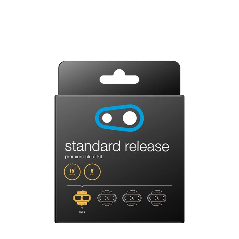 Crankbrothers Pedal Cleat Standard Release 6 Degree Float Gold - Image 2