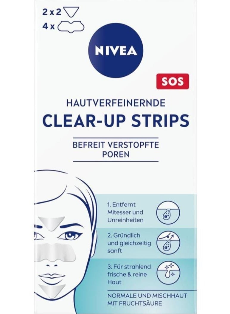 Nivea Mga patch upang linisin at linisin ang balat ng mukha na may citric acid - 6 na piraso