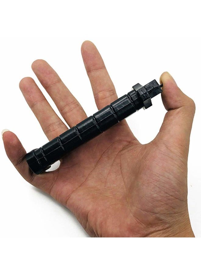 Cooplay 4PCS Retractable Fake Knife Toy Extension Hardcover Dagger Plastic Funny Trick Gadget Props Classic Gag Fun Prank Friend for Halloween Fools Day Party - Image 2