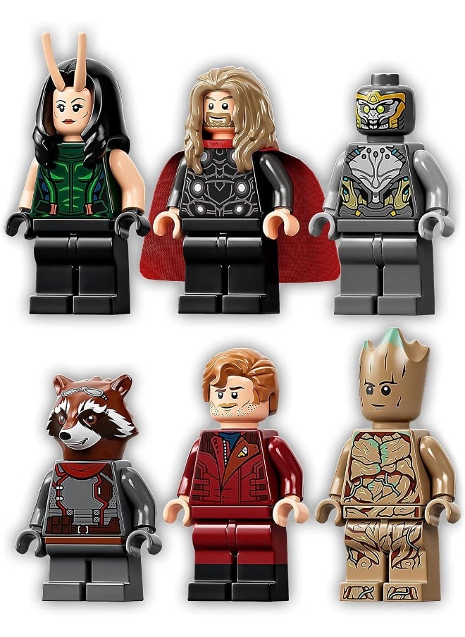 LEGO LEGO 76193 Marvel The Guardians’ Ship Large Building Set, Avengers Spaceship Model with Thor & Star-Lord Minifigures  - Image 2