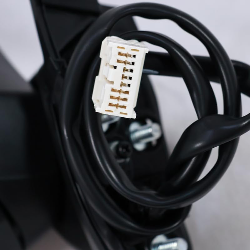 VISH Side Mirror with Lamp (Passenger Side) for Jazz (2008-2013) Aftermarket Replacement - Image 4