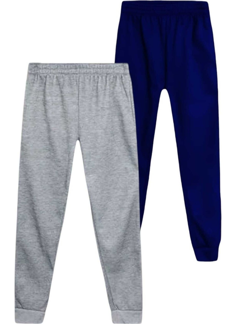 Mood Agenda Kids Elastic Waist Jogger Sweatpants Set of 2  - Image 3