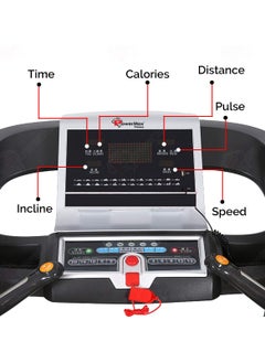PowerMax Fitness PowerMax  Fitness Ta-C4 (5Hp Peak ) Ac Motor Treadmill For Home Use, 99 Pre-Set Max Pro Workout Session,Max User Wt.150Kg, 20 Level Auto Incline,Top Speed:20 Km/Hr.  - Image 3