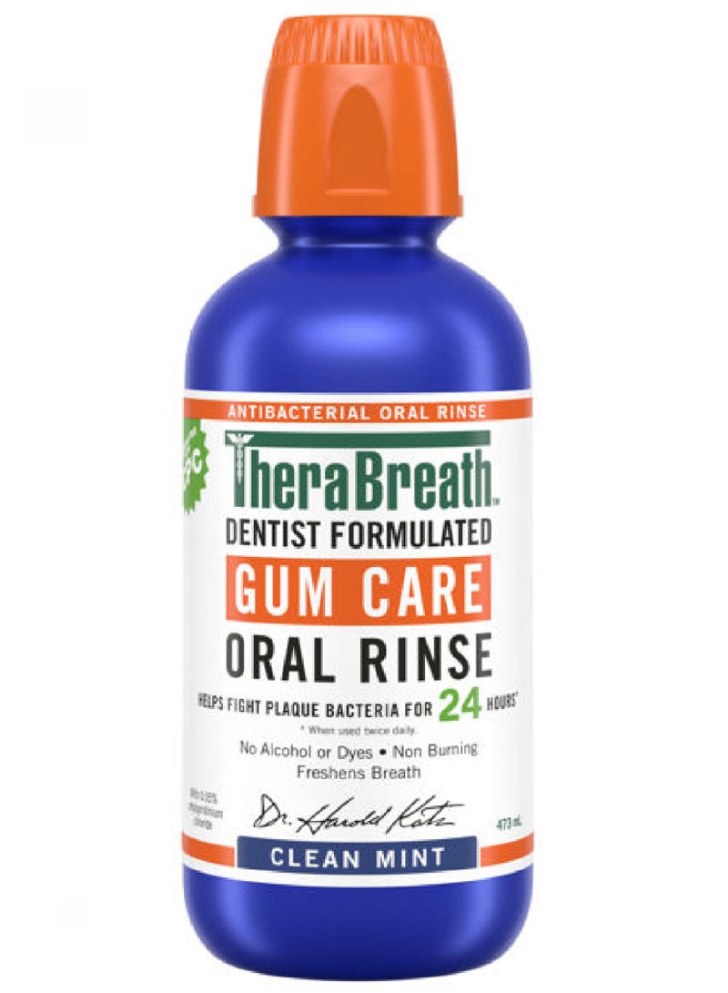 THERA BREATH ORAL RINSE 24HR.CLEAN MINT 473ML