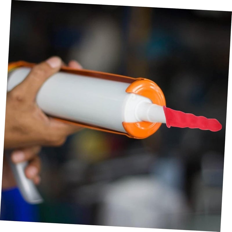 DOITOOL 150pcs Caulk Saving Caps Flexible Sealer Protectors for Resealing Caulk Glue and Paint Tubes and Reusable to Preserve Freshness and Extend Usage - Image 2