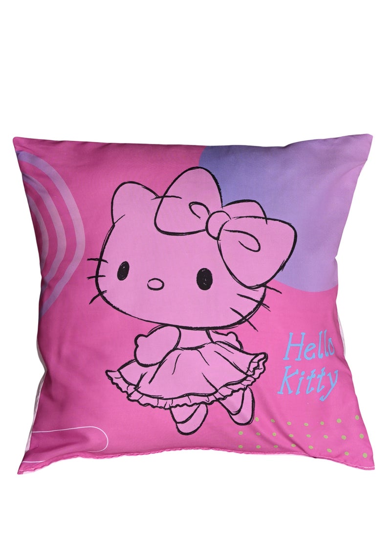 هالو كيتي طقم لحاف هالو كيتي 5 في 1 BNB، ألياف دقيقة مصقولة مع غطاء بوليستر – وردي - Image 2