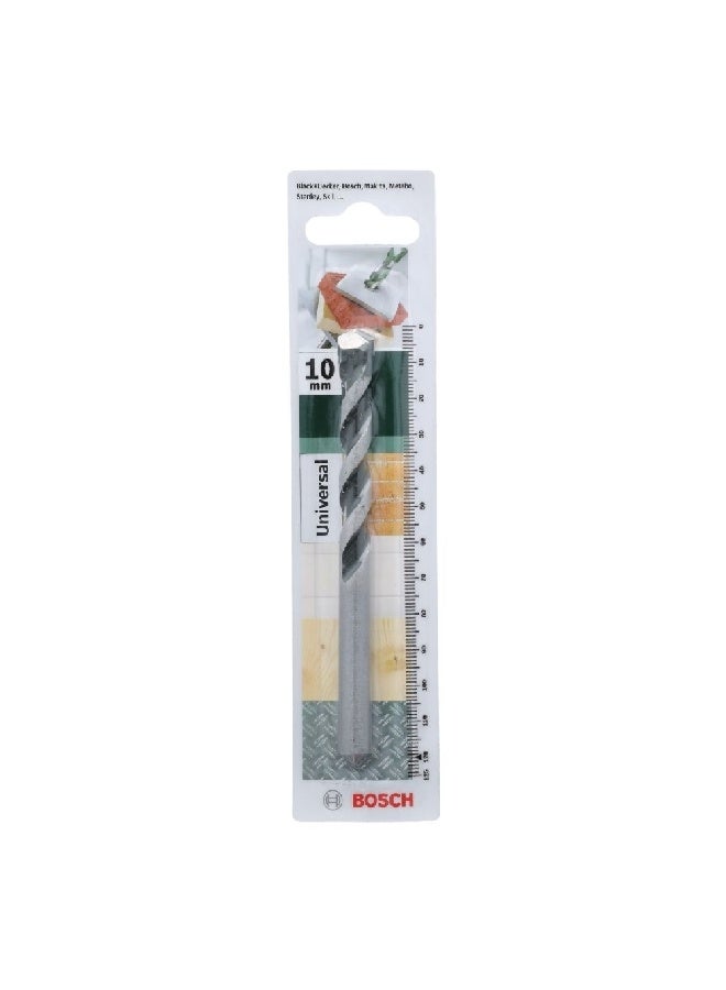 BOSCH Universal Multi-Purpose Drill Bit Silver and Grey 10 x 120 mm JE2 609 255 478 - Image 1