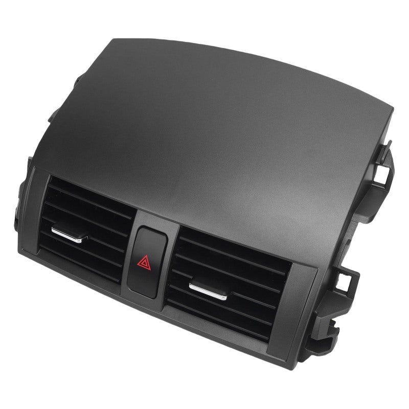 Center Dash AC Vent Panel: 55670-02160 ABS Material Scratch Proof - Improved Airflow Emergency Light Button Clip on Replacement for Vehicle Interior Dashboard - Image 4