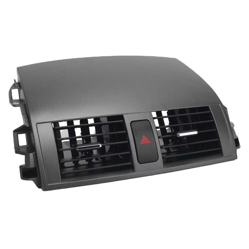 Center Dash AC Vent Panel: 55670-02160 ABS Material Scratch Proof - Improved Airflow Emergency Light Button Clip on Replacement for Vehicle Interior Dashboard - Image 1