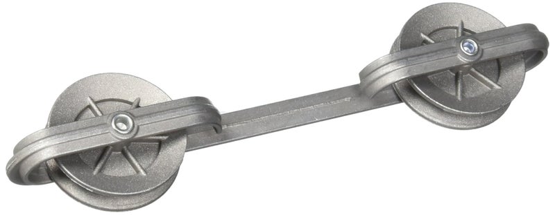 Strata 10-inch Metal Clothesline Spreader - Heavy-duty, Durable, Rustproof Clothesline Spacers, Easy-roll Wheels for Clothesline, Clothesline Separator for Even Laundry Line Space Clothesline Kit Accessories - Image 1